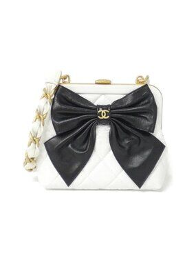 Chanel Chain Clutch Black